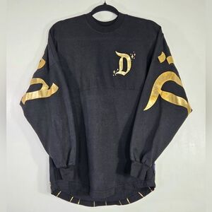 DISNEY RESORT SLEEPING BEAUTY BLACK & GOLD CASTLE SPIRIT JERSEY.
